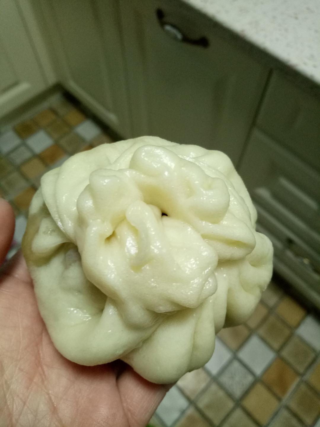 笋子肉馅包的做法