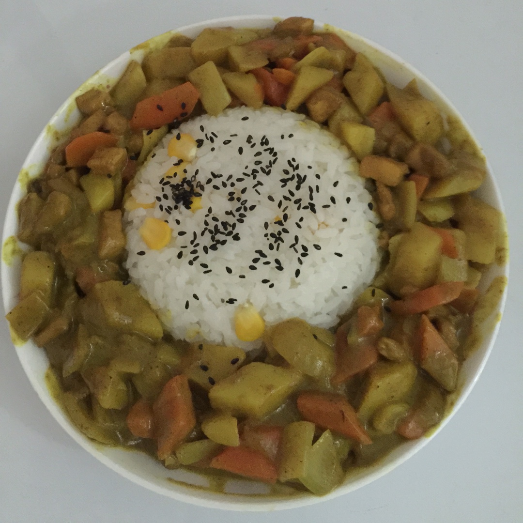 咖喱鸡饭