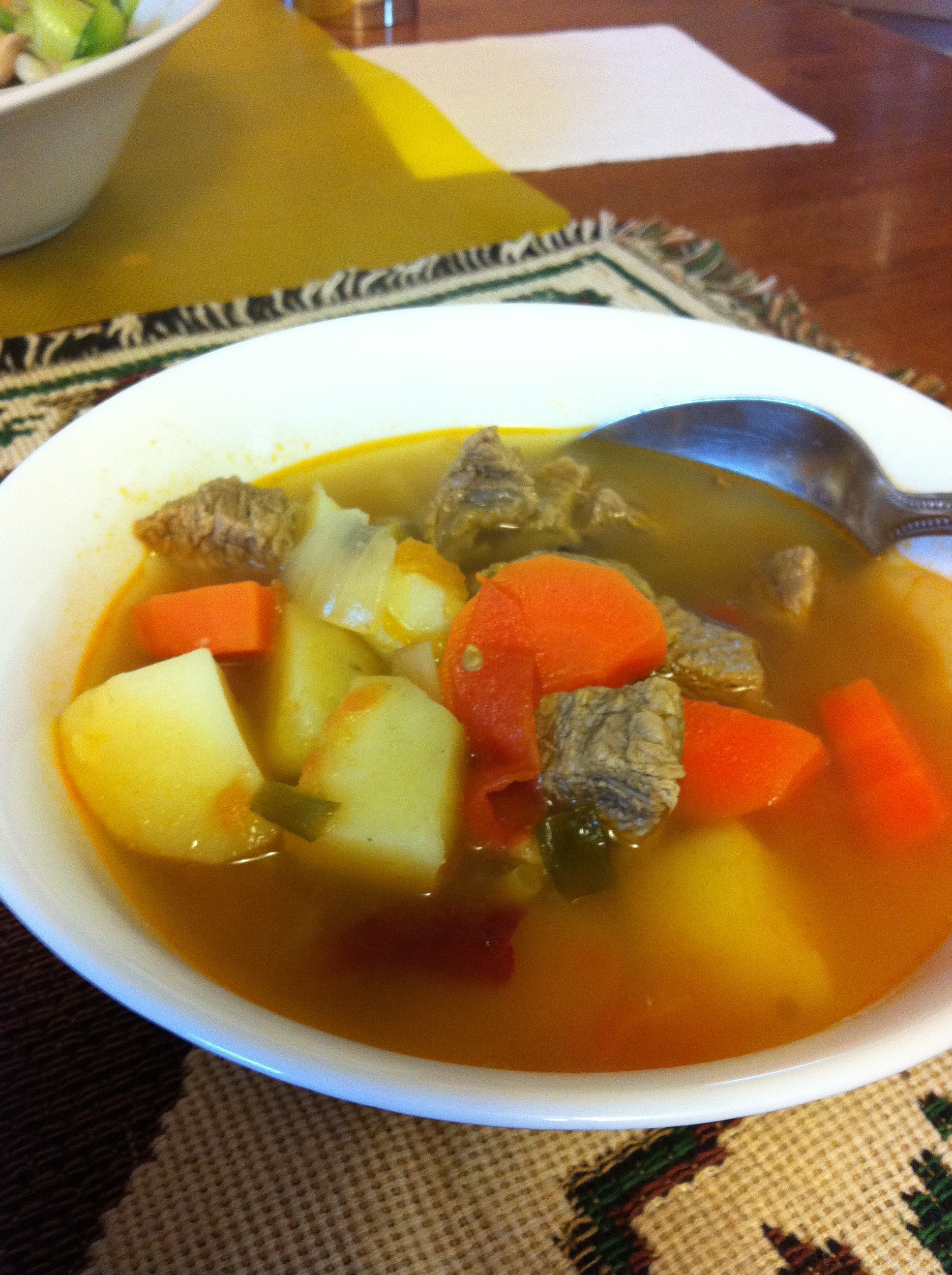 土豆番茄牛肉汤