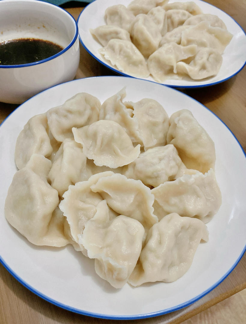 普通大肚饺子包法（内有羞答答小视频ヾ(@^▽^@)ノ　）