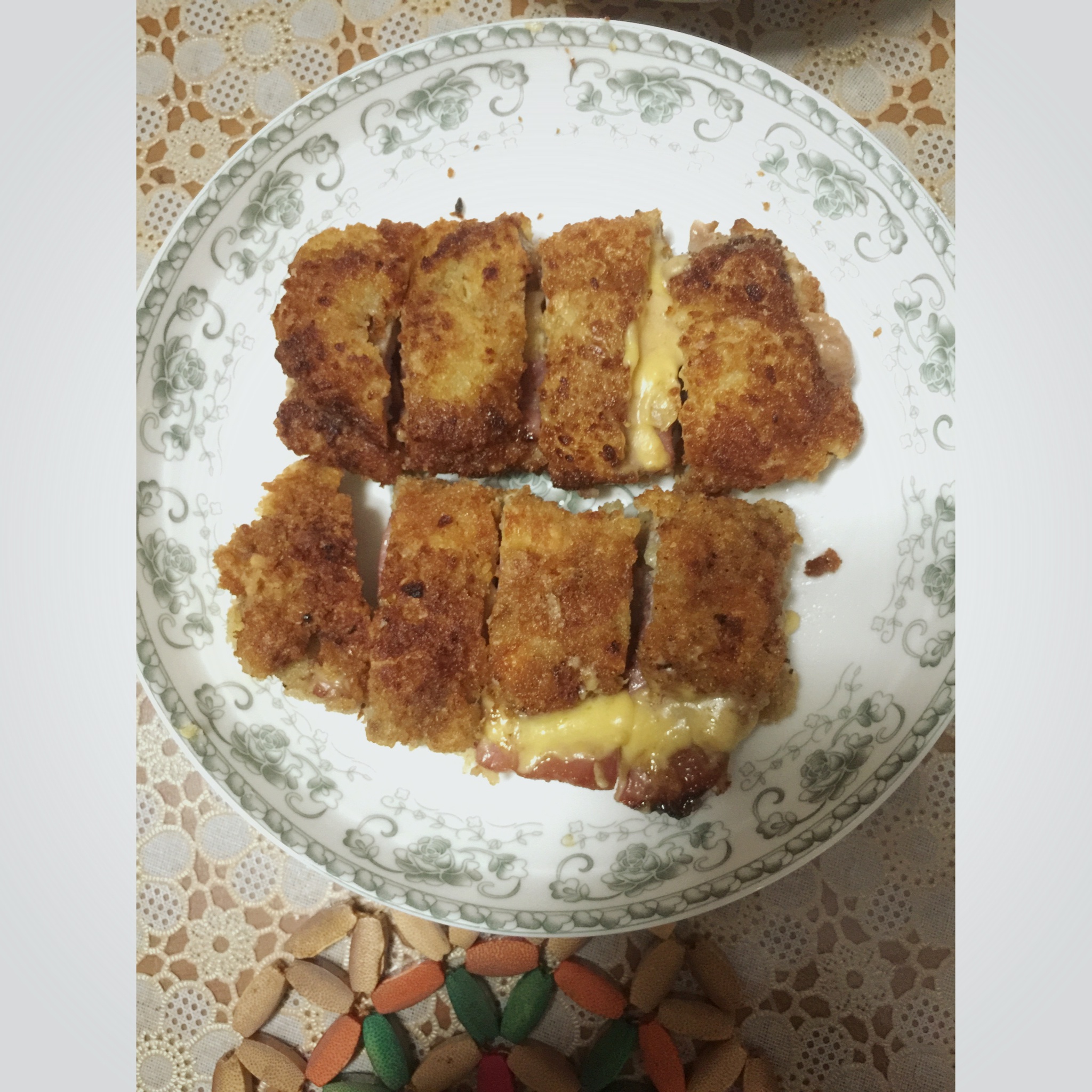 【曼食慢语】爆浆芝心猪排