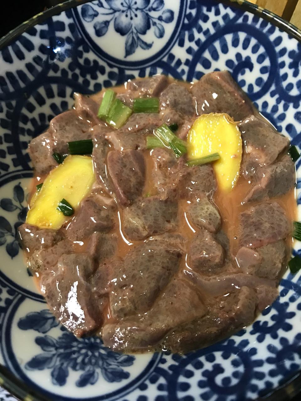 青椒炒猪肝