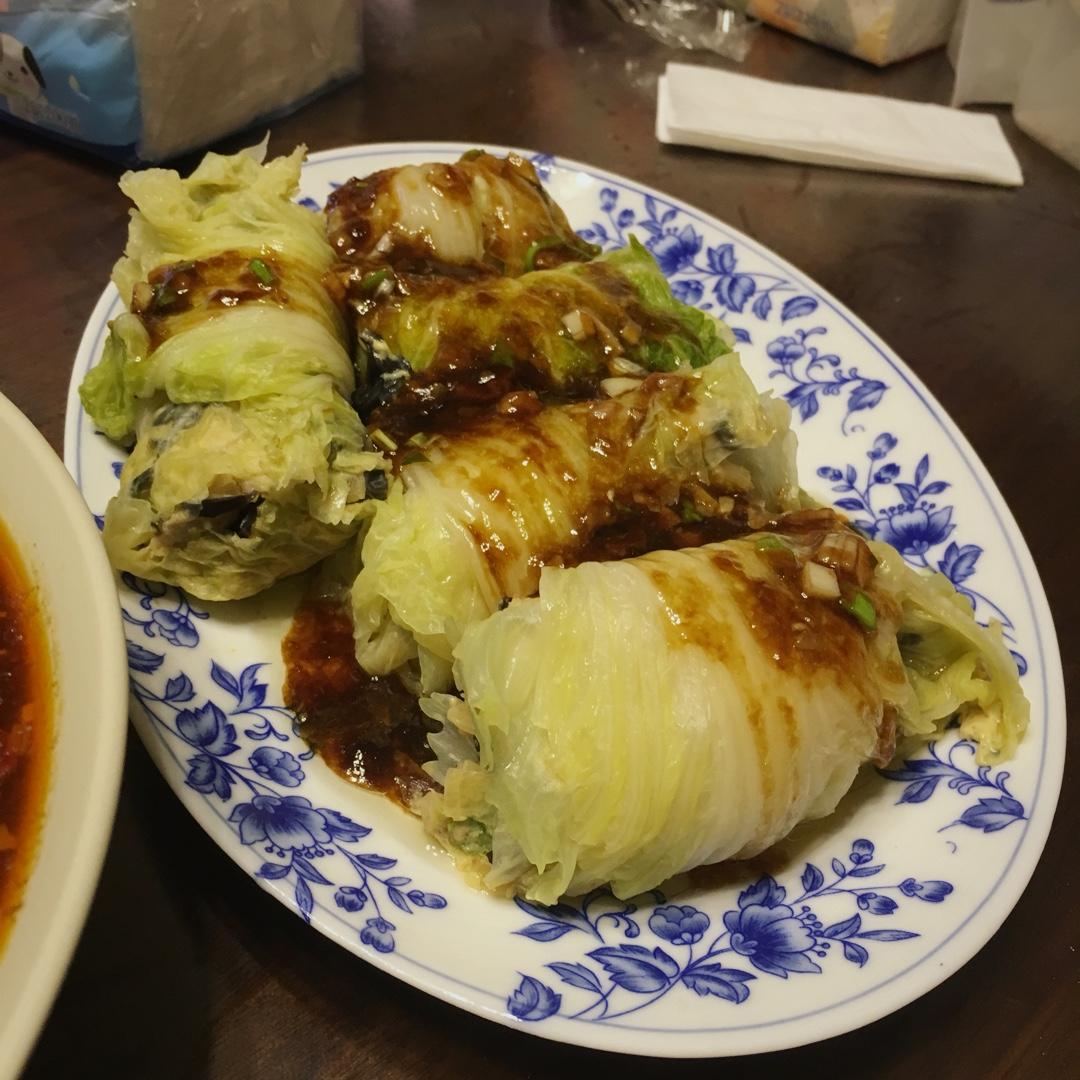 肉酿白菜卷