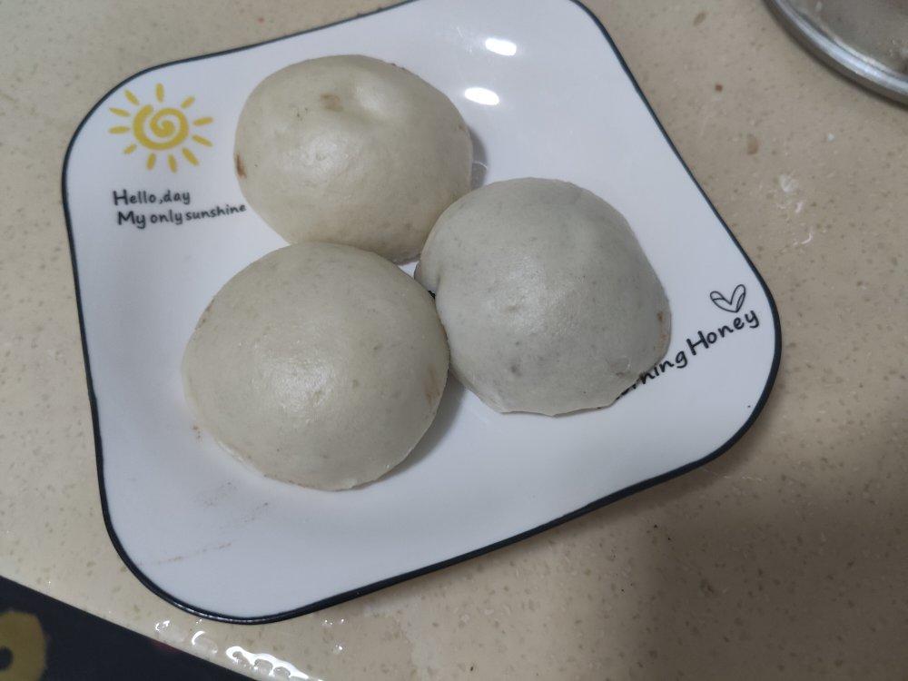 软乎乎的豆沙包