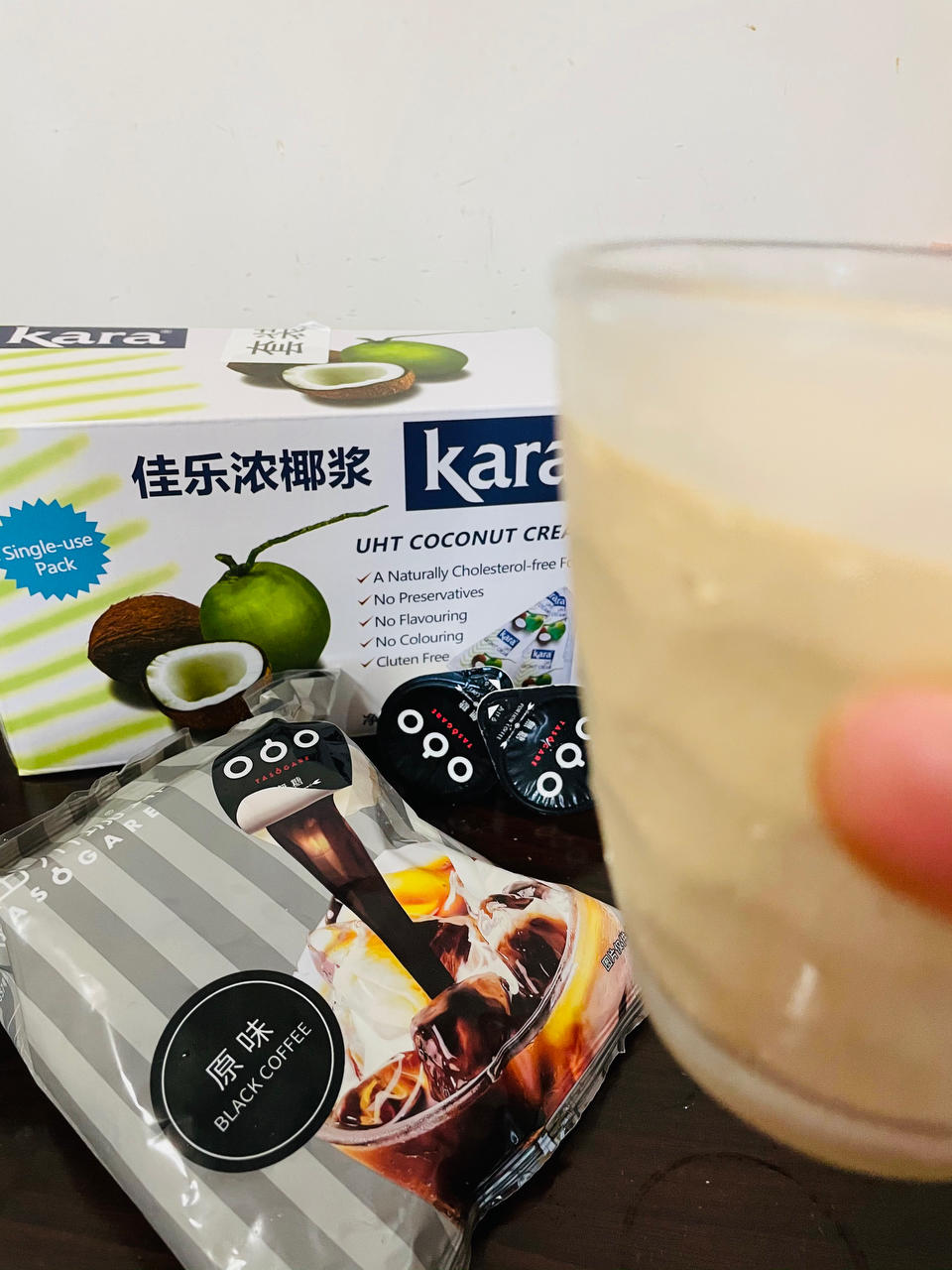 生椰拿铁真的好好喝‼️