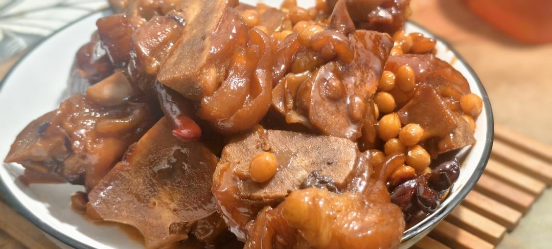 黄豆焖猪蹄｜家常版 做法简单❗️