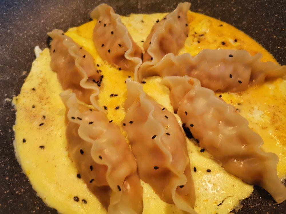 懒人快手抱蛋煎饺