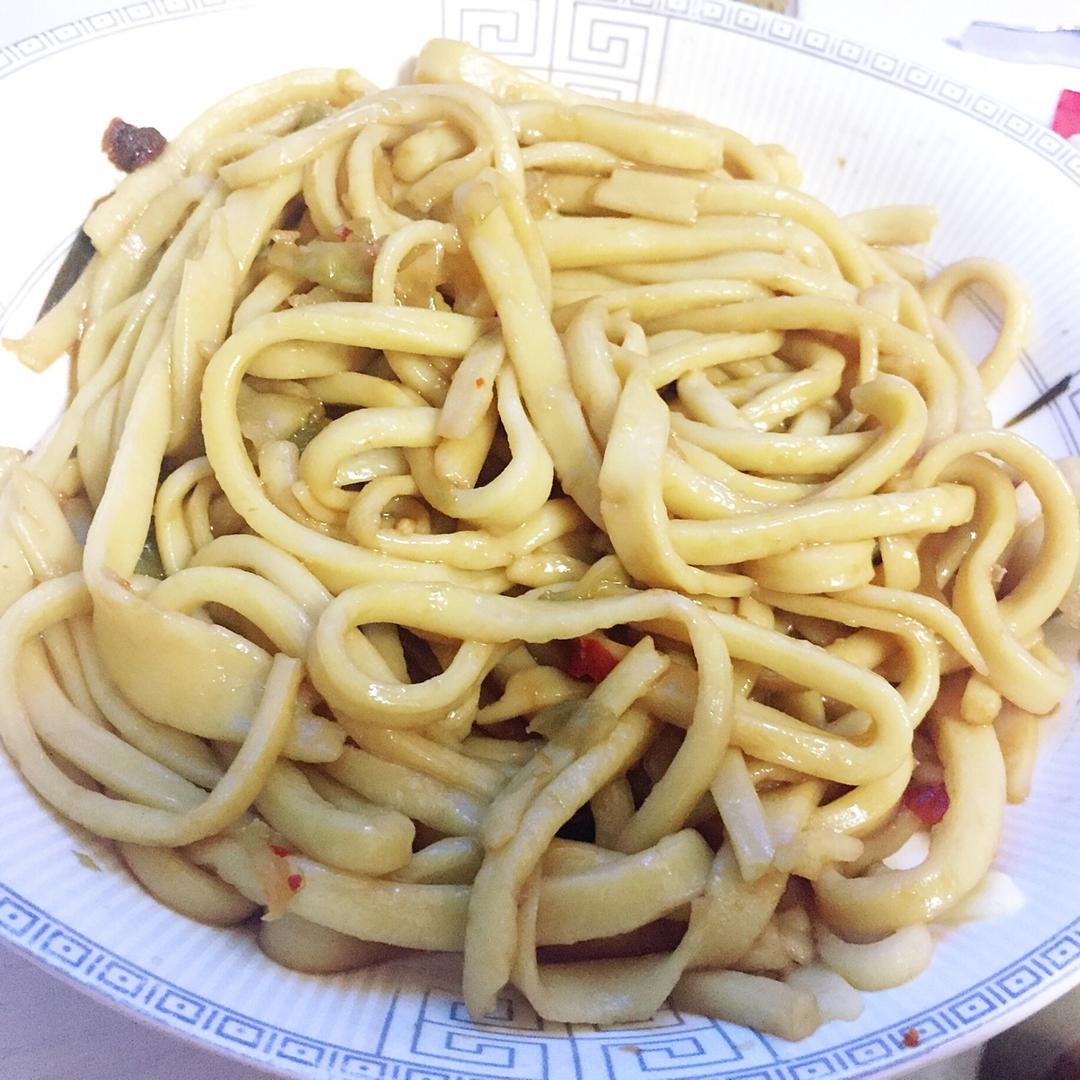手工面条之鸡蛋面条