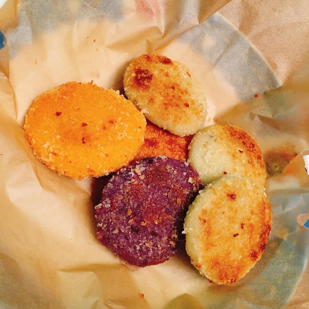 芝士红薯饼