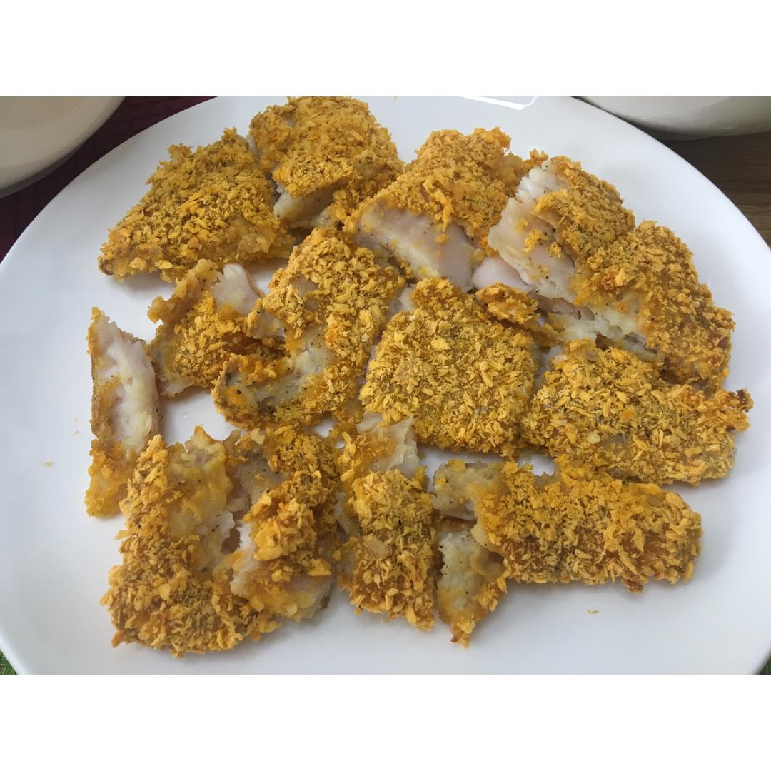 香酥烤鱼排