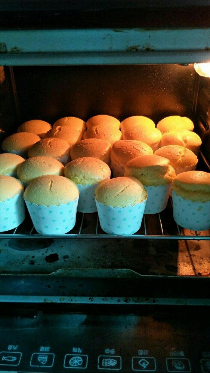 北海道纸杯蛋糕|不爆面不塌腰不皱皮
