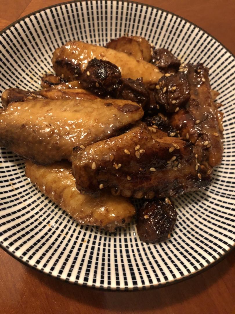 话梅鸡翅