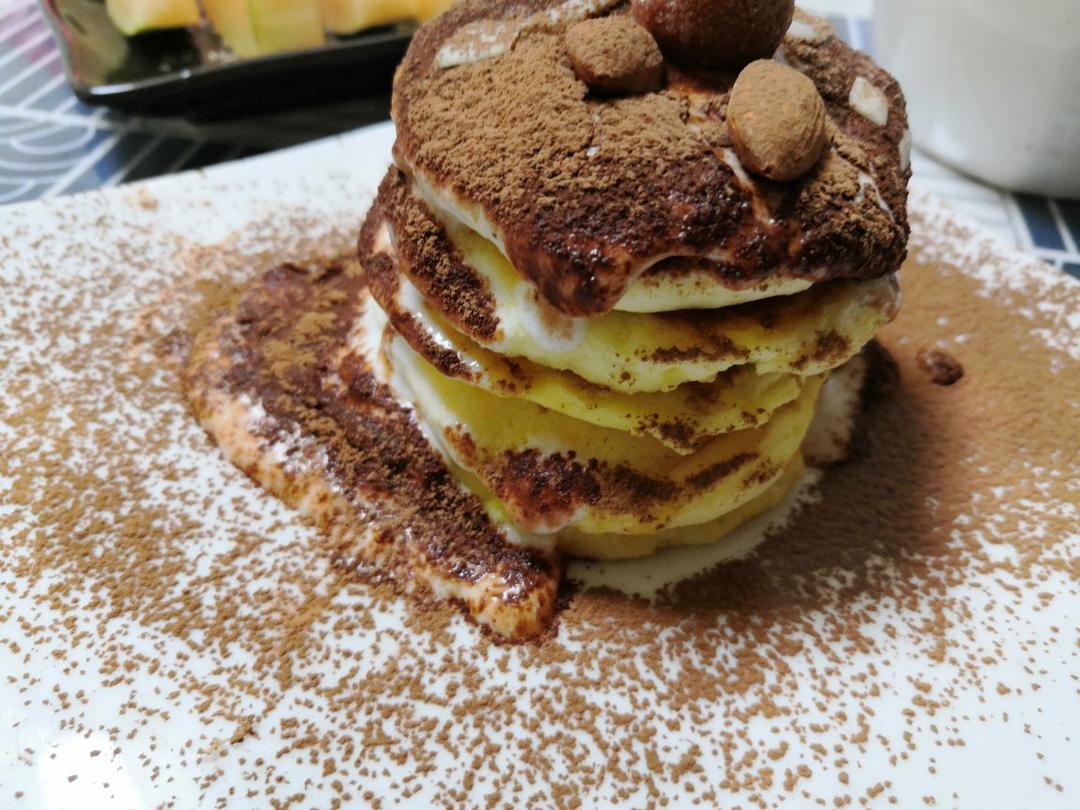 原味无油日式舒芙蕾厚松饼