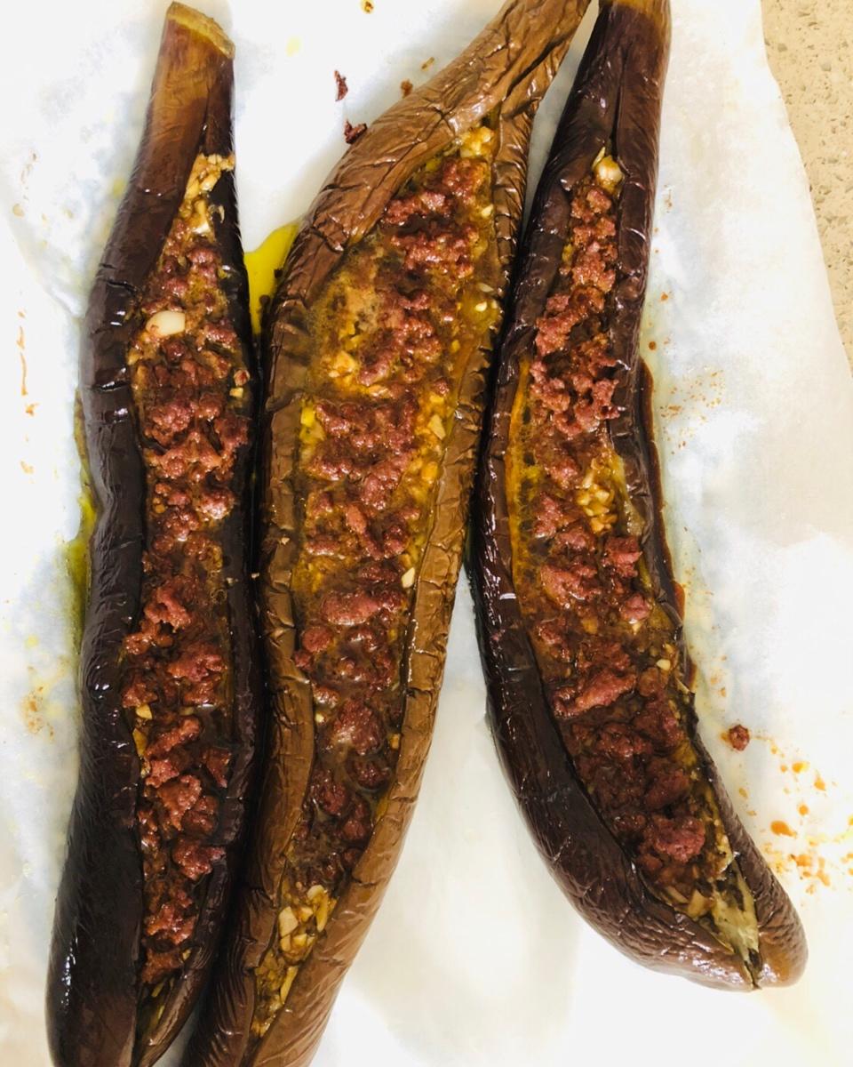 CC招牌菜销魂烤茄子，百吃不厌！