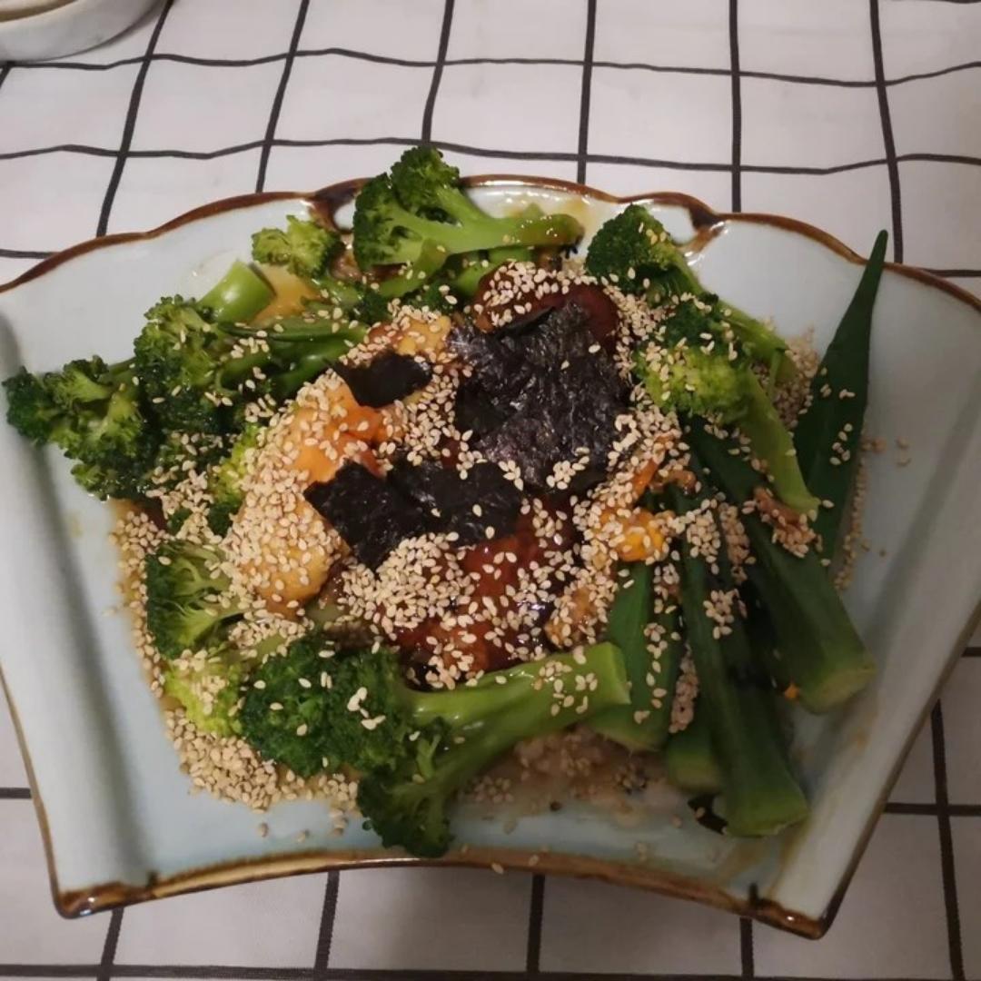 超简单西兰花鳗鱼饭零失败