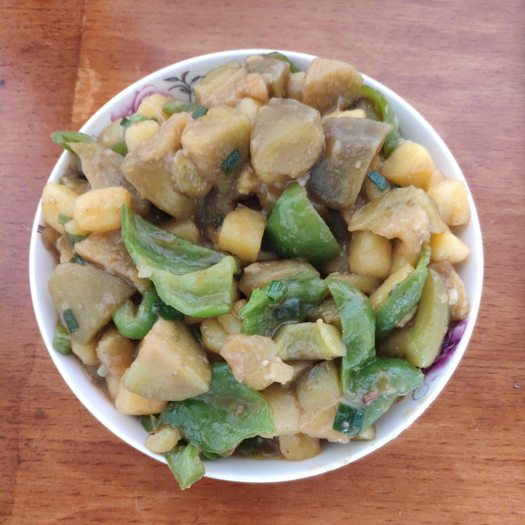 极简少油地三鲜