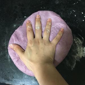 紫薯奶酪蜜豆软欧包的做法 步骤3