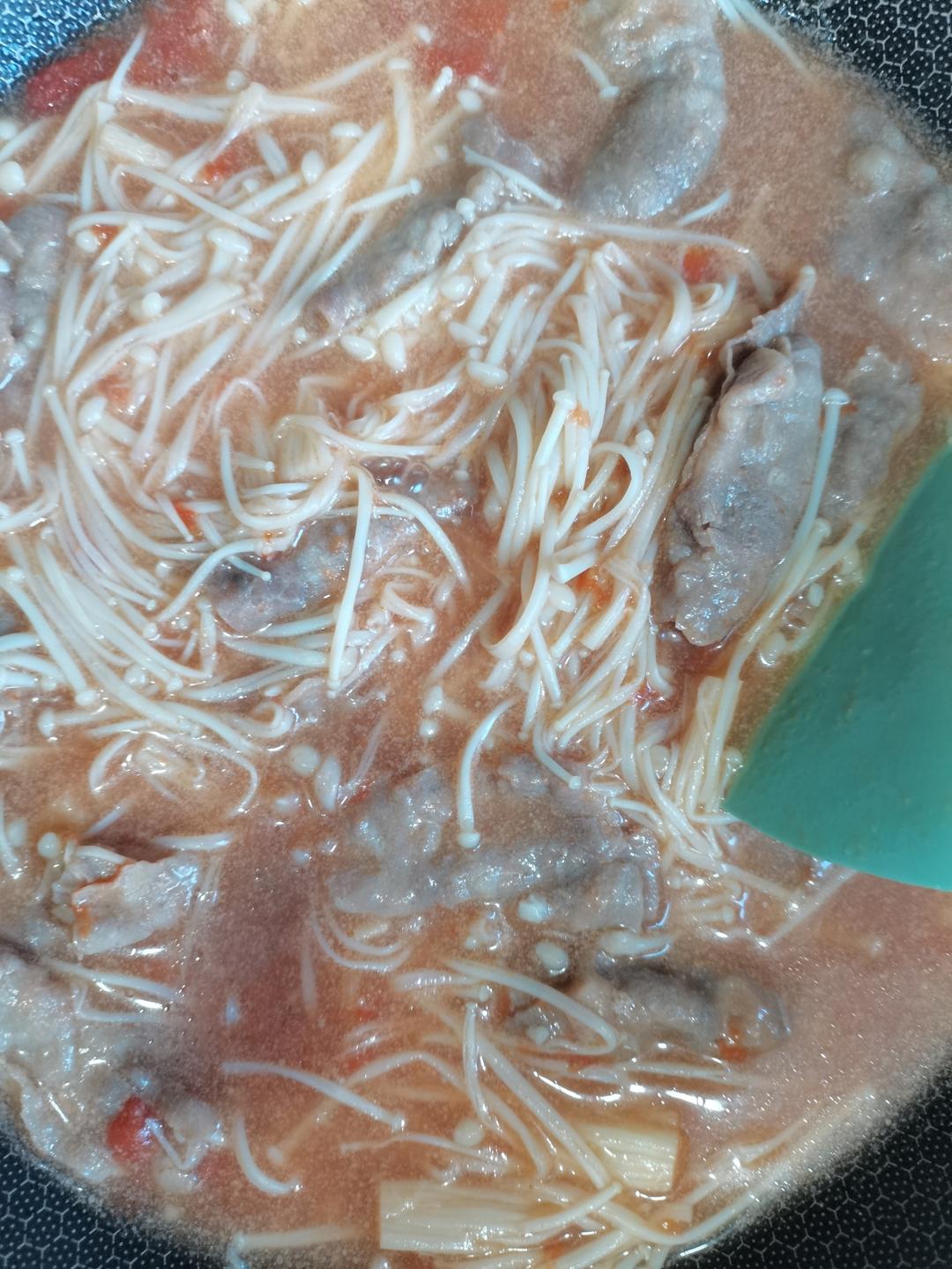 低脂低卡～营养又下饭的番茄金针菇