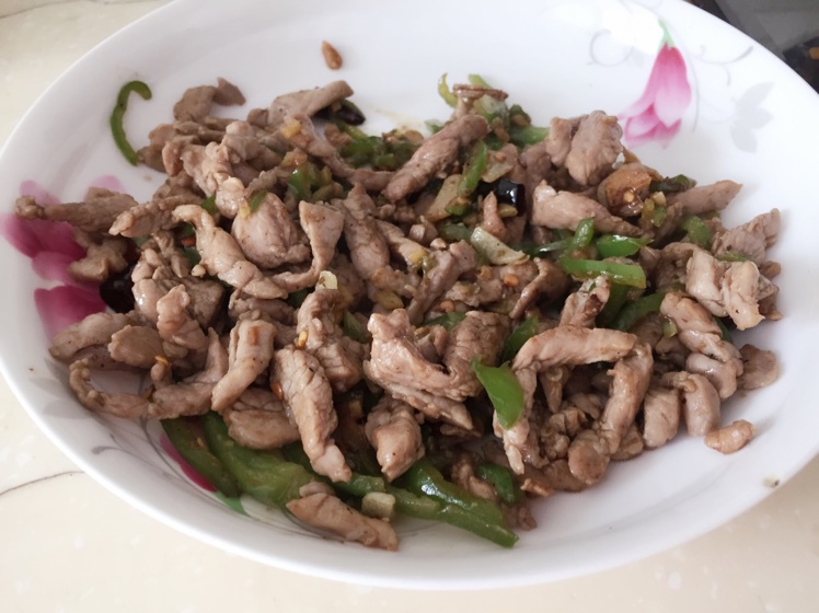 孜然小炒里脊肉