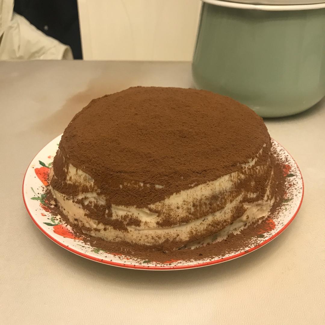 低卡提拉米苏 无奶酪无油无吉利丁