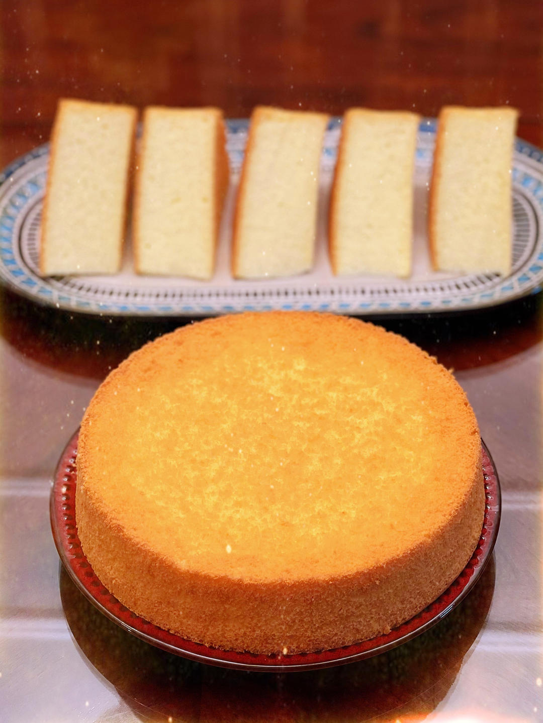 视频菜谱:原味戚风蛋糕8寸戚风蛋糕不裂
