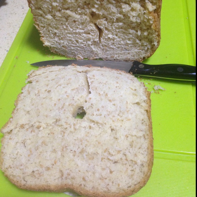 超级好吃的原味面包（面包机版）