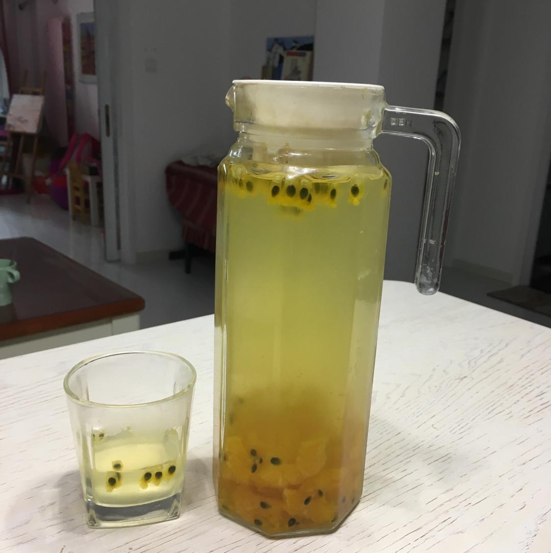 蜂蜜百香果蜜橘茶