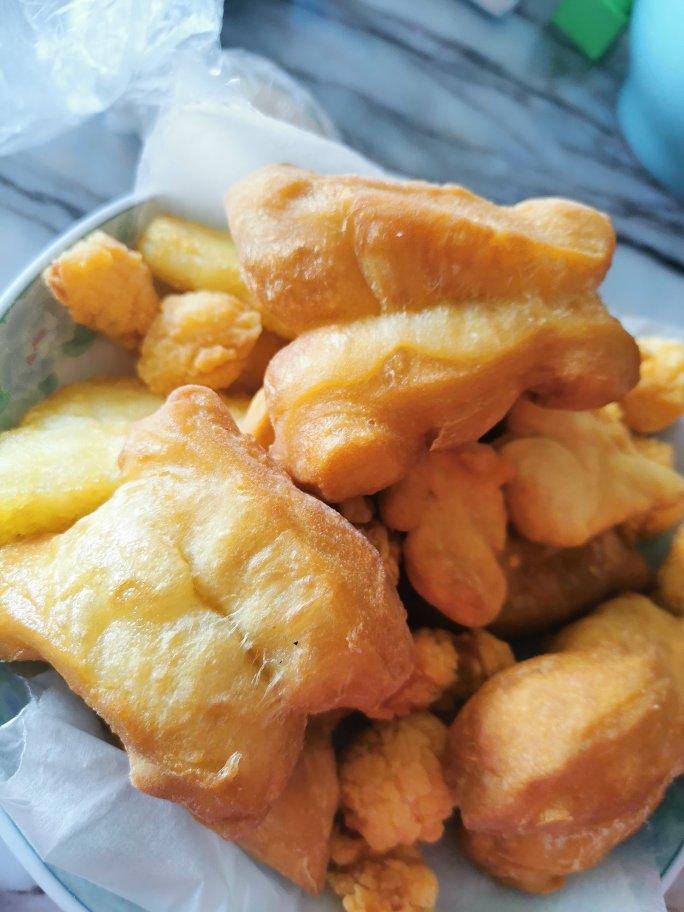 🥣超简单包学会在家自制无明矾安心油条