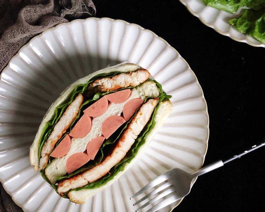 纯奶手撕吐司的做法 步骤1