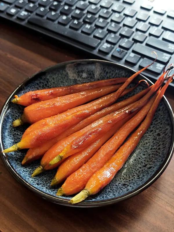 减脂低卡零食｜㊙️烤手指胡萝卜