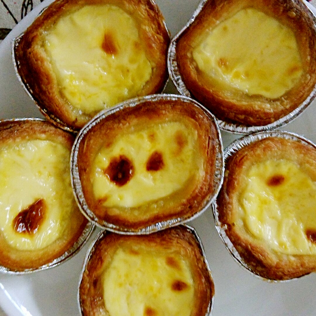 超完美味道超正的蛋挞配方，比KFC的还要嫩还要香~做过最好吃的蛋挞配方