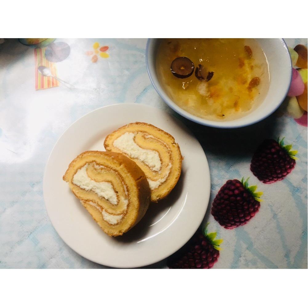 芒果蛋糕卷（详细的小四卷制作视频）