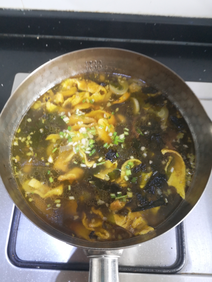 韩式裙带菜牛肉汤