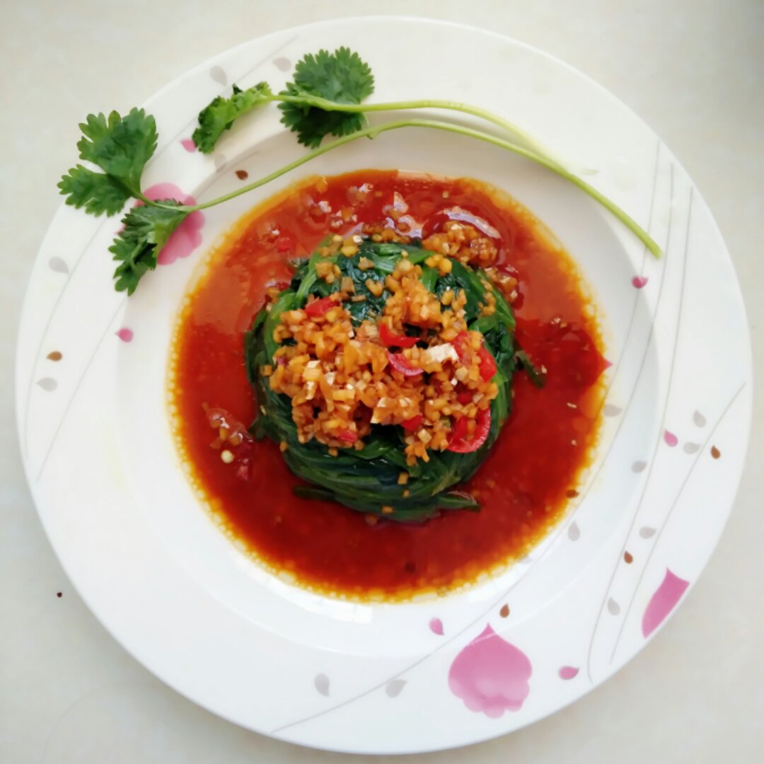 姜汁菠菜