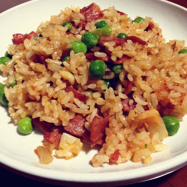 什锦培根炒饭