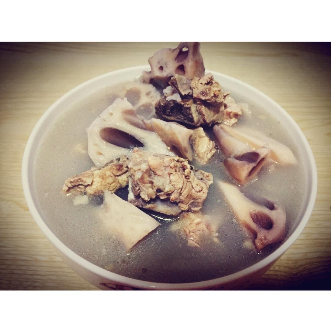 排骨莲藕汤