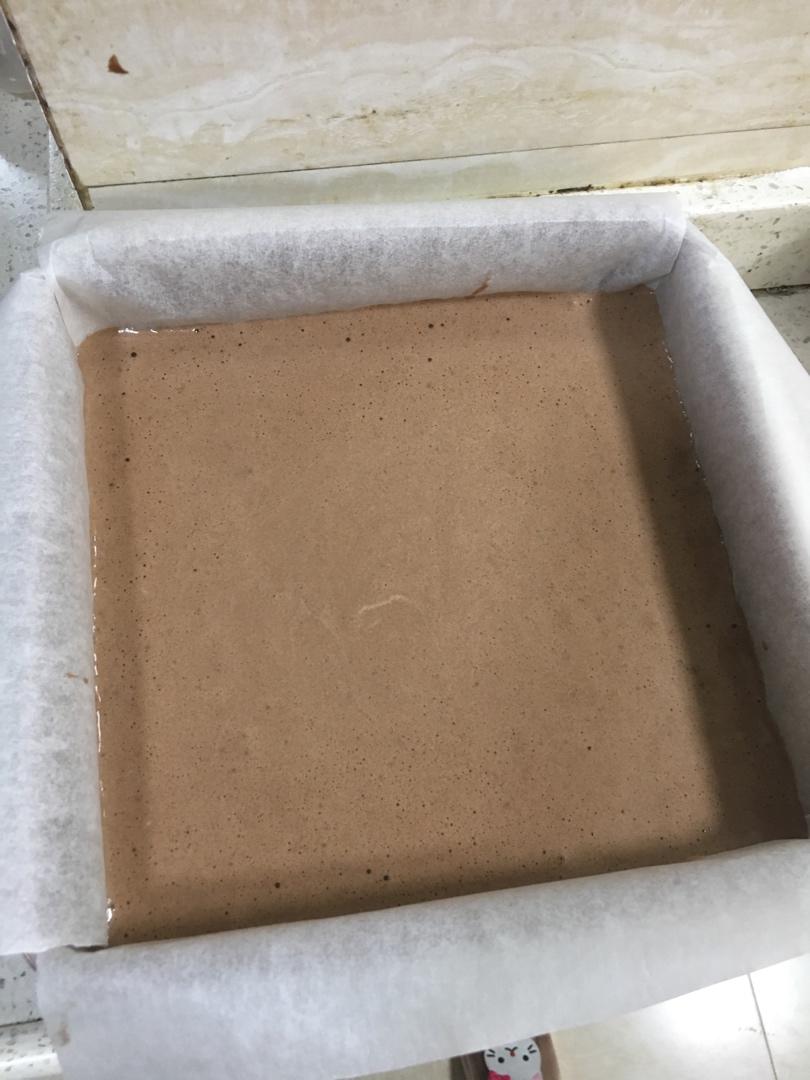 超细腻❗️巧克力可可古早蛋糕