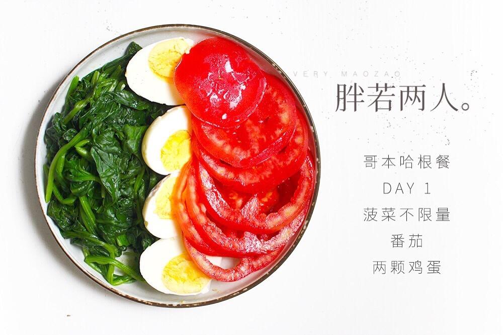 哥本哈根13日减重餐单