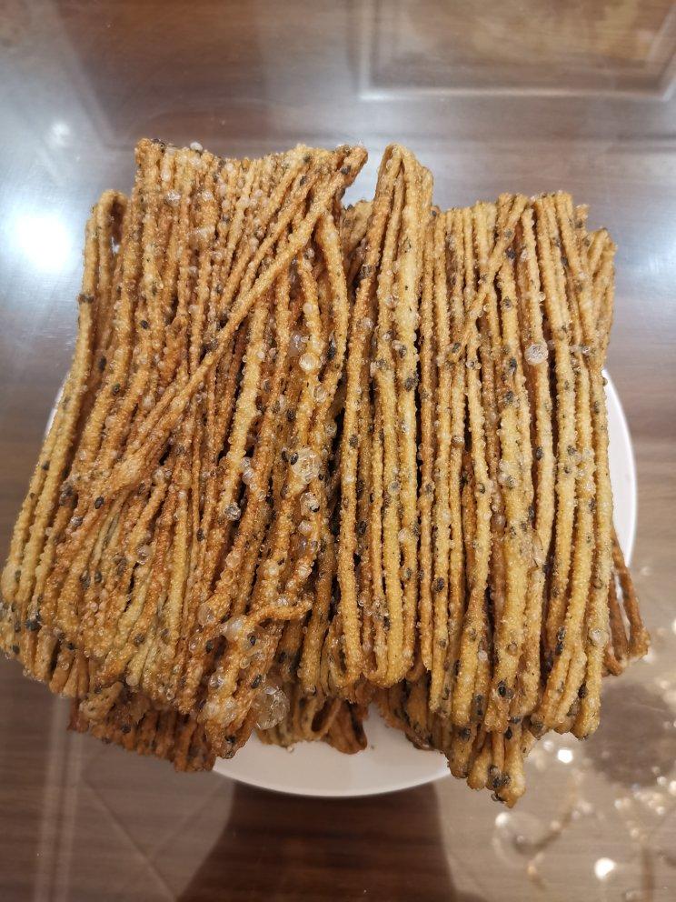 家庭版油炸小馓子（散子）