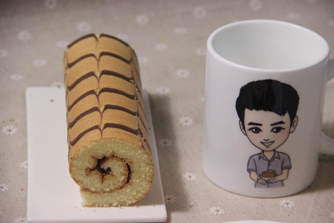 千叶纹蛋糕卷的做法