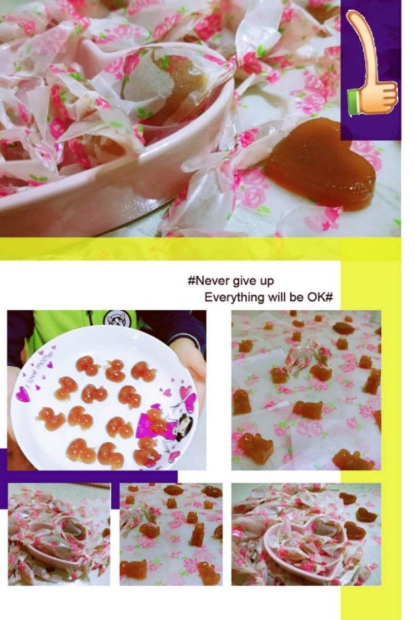 小熊QQ糖，用藕粉来做回小糖果吧