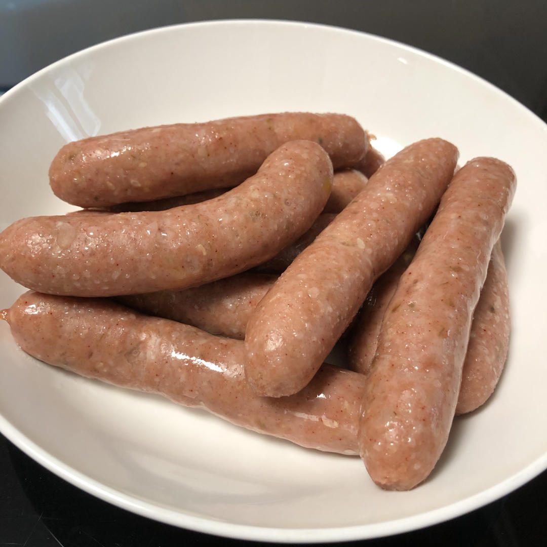 卓卓巽巽做的自制qq脆皮肠