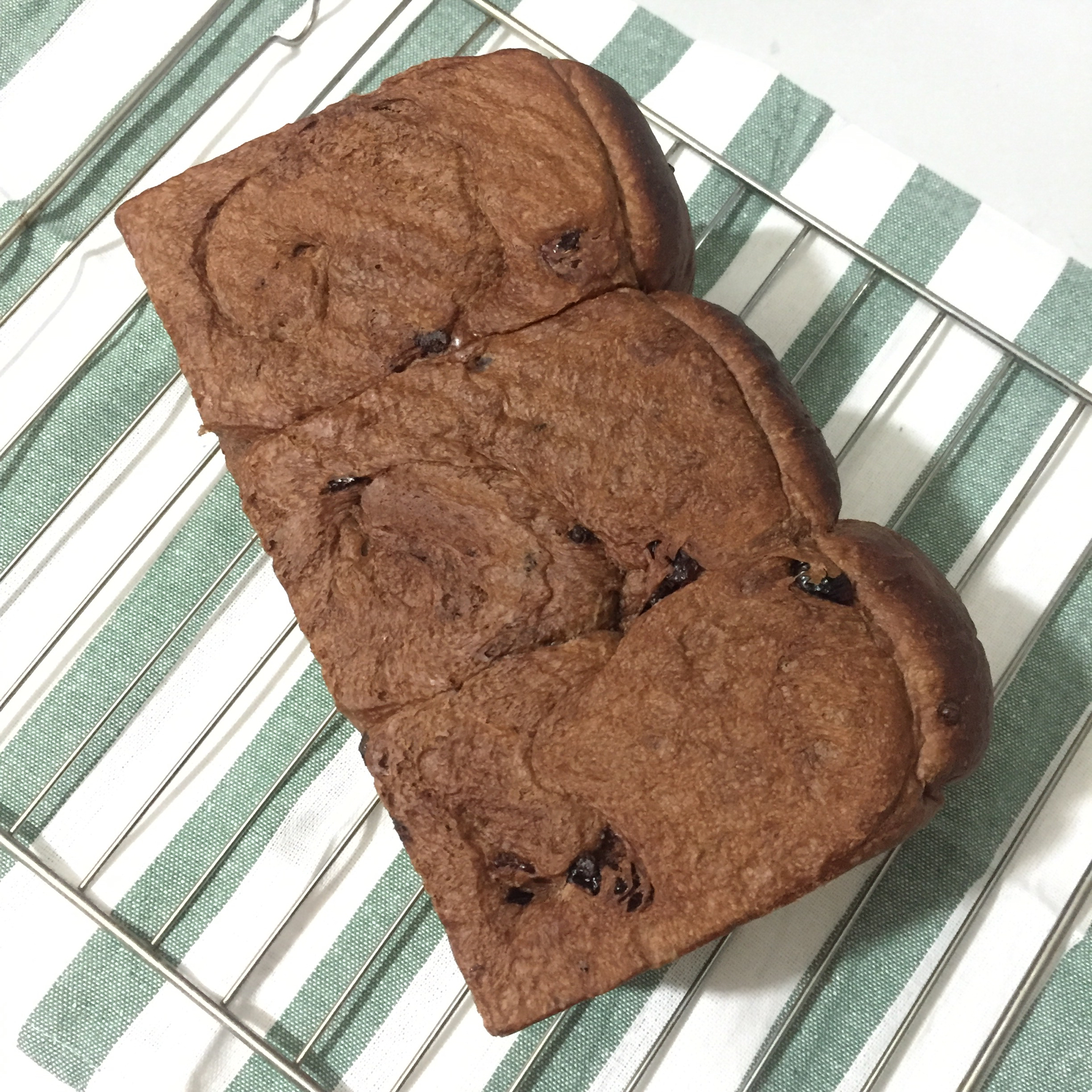 巧克力蔓越梅吐司