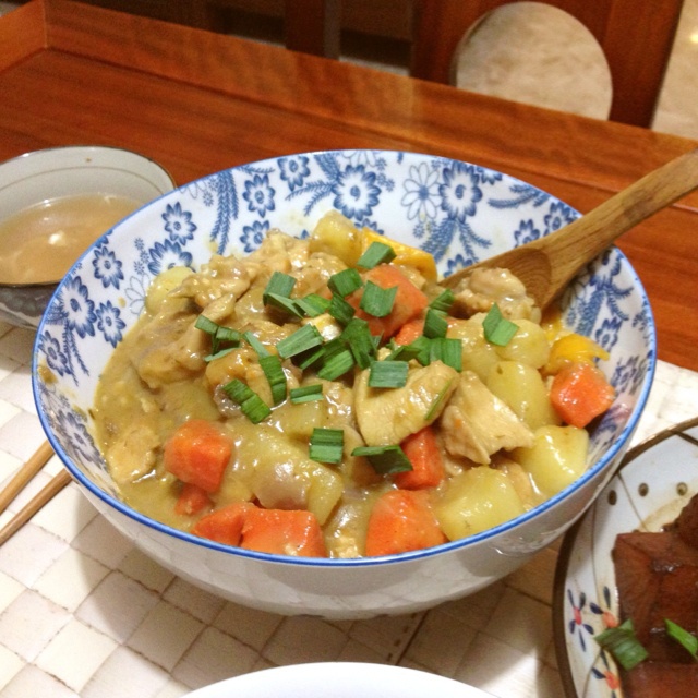 泰式青咖喱鸡