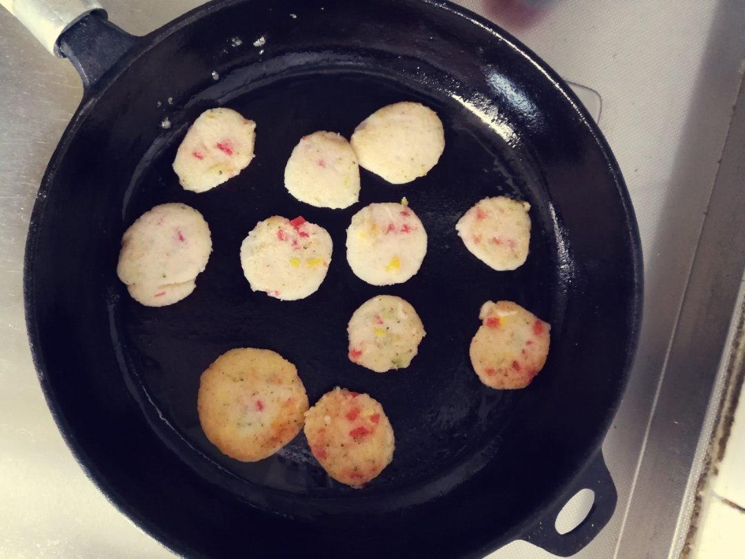 米饭鲜虾饼 宝宝辅食食谱