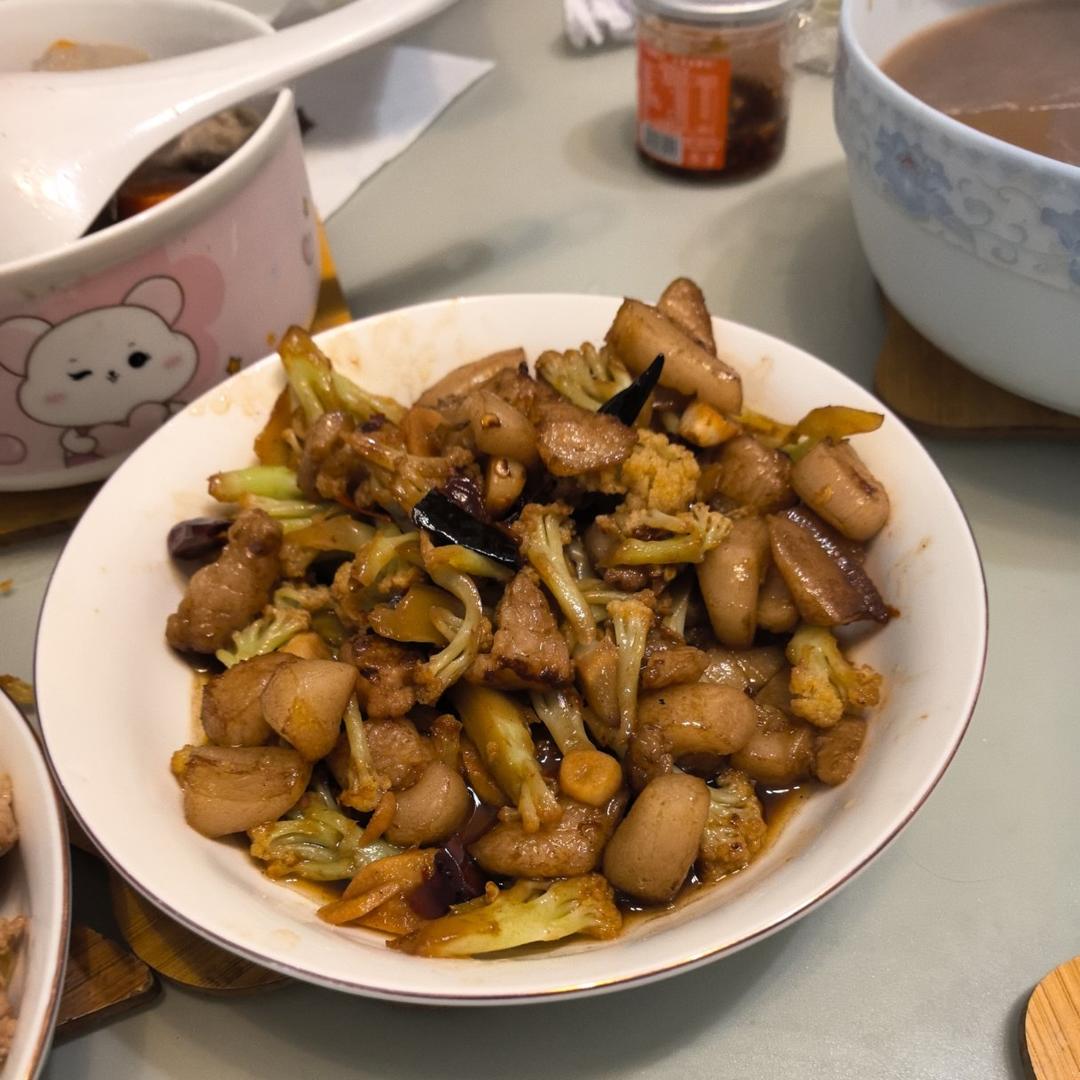 干锅花菜