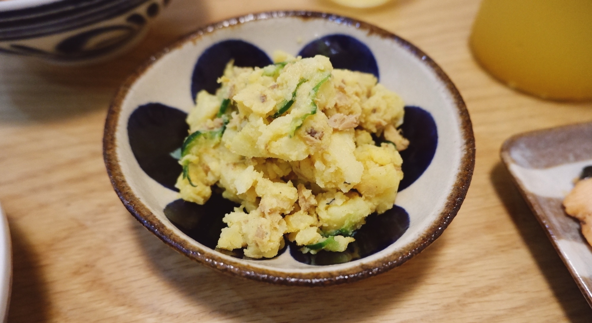 日式土豆沙拉不止一种哦!～ 咖喱风味鲭鱼土豆沙拉的做法