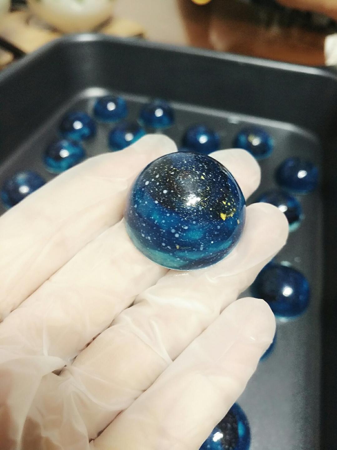 星空巧克力（柠檬甘纳许夹心）
