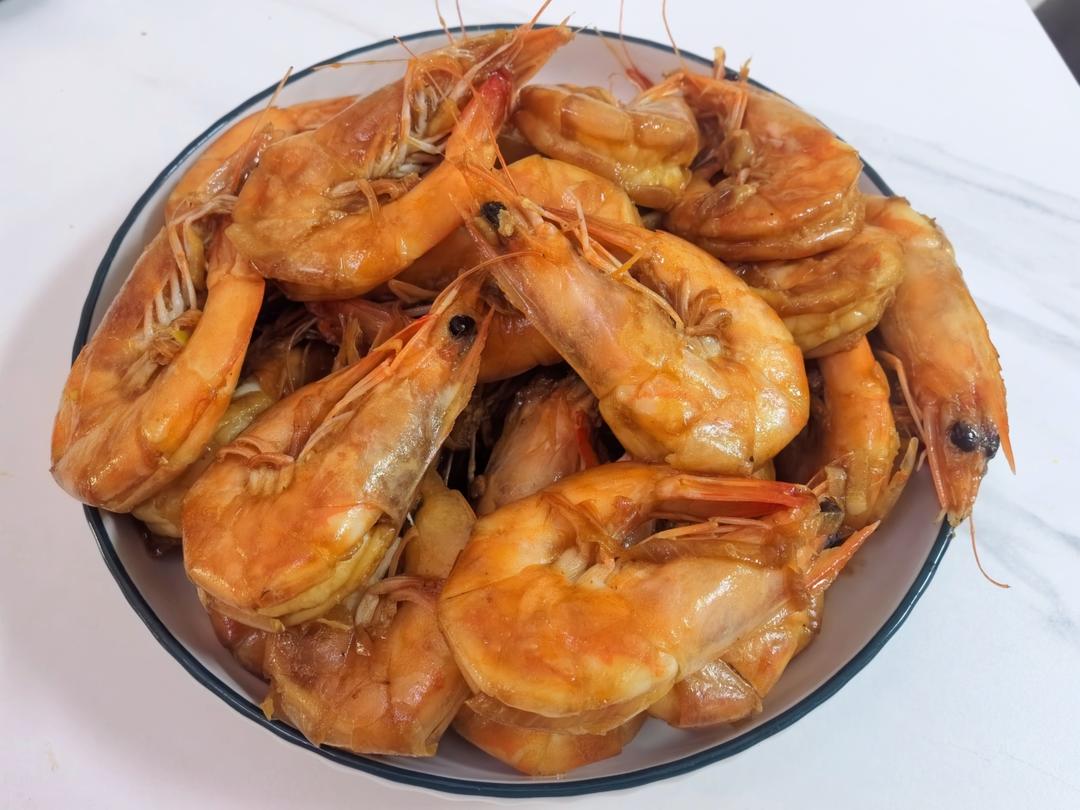 家庭版油焖大虾