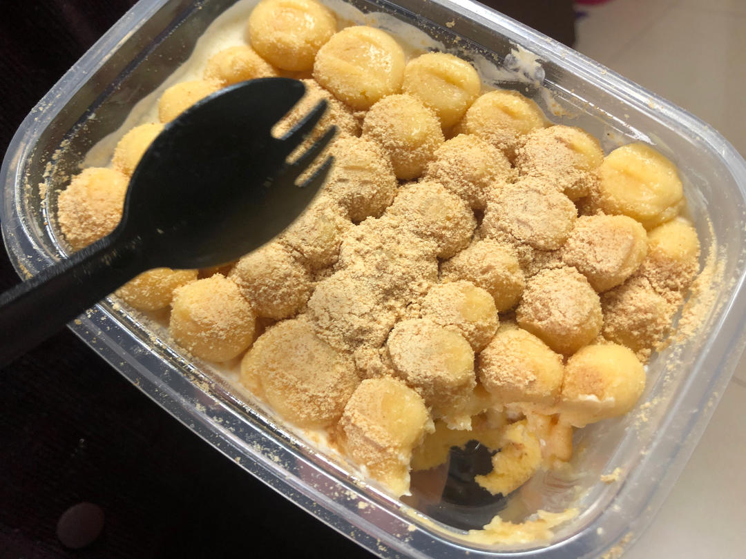 日式豆乳盒子蛋糕